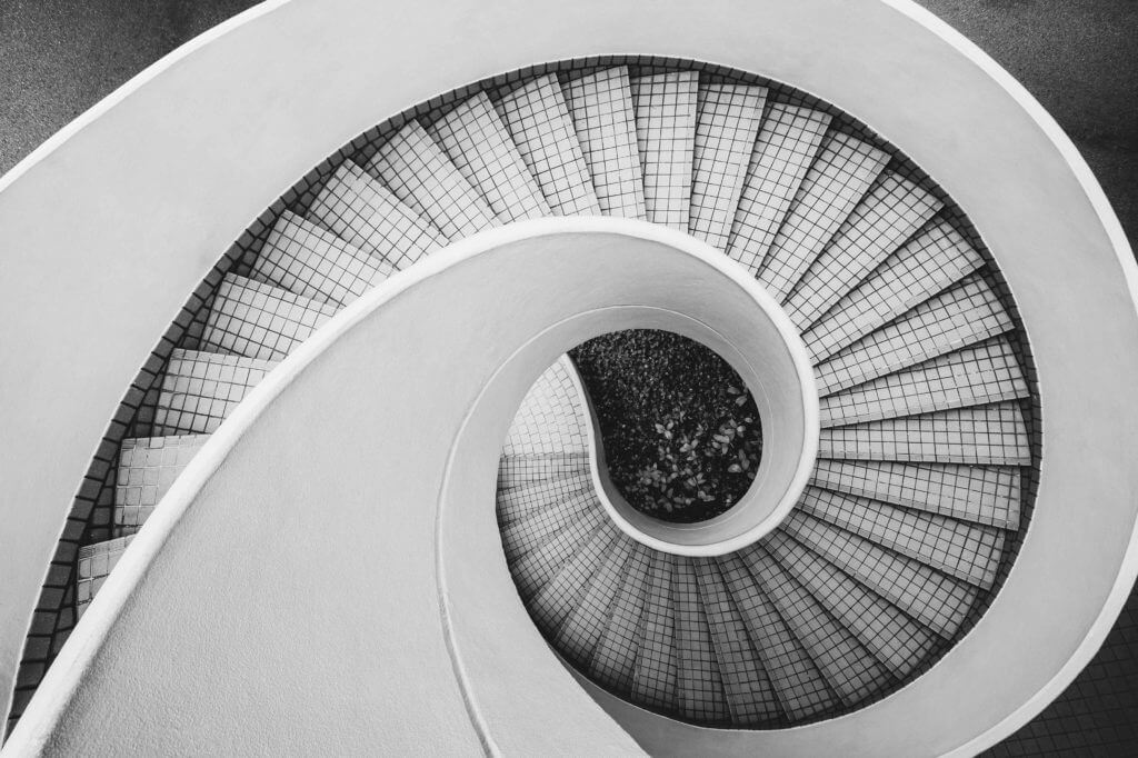 circle stairs infection process